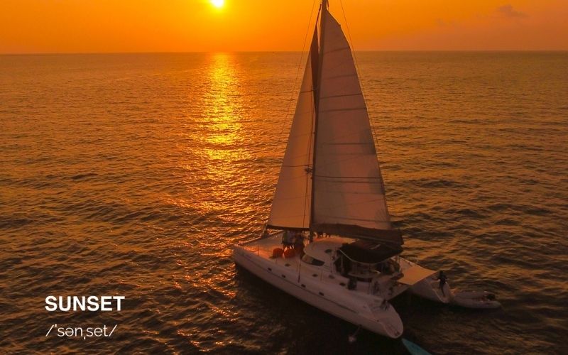 Sunset half day yacht trip Phuket