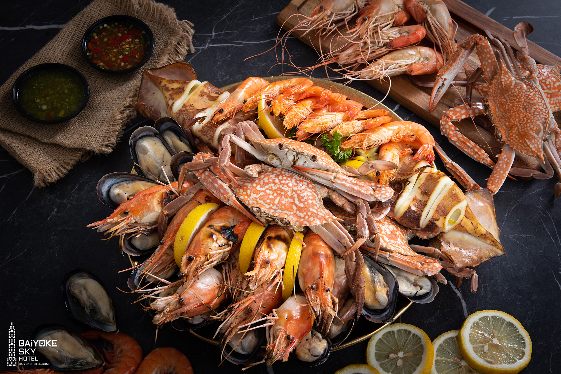 Baiyoke Sky Hotel 82nd Floor with Crystal Grill Buffet